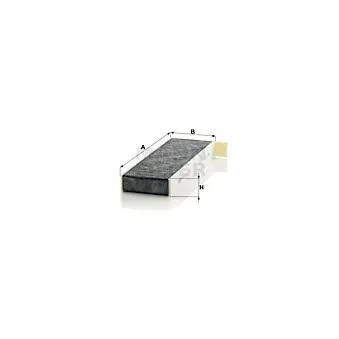 Filtre, air de l'habitacle MANN-FILTER CUK 29 003-2