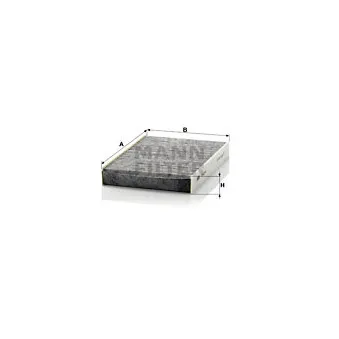 Filtre, air de l'habitacle MANN-FILTER CUK 2945