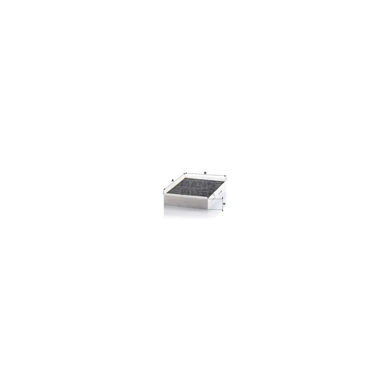 Filtre, air de l'habitacle MANN-FILTER CUK 2950