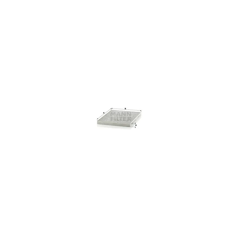 Filtre, air de l'habitacle MANN-FILTER CUK 3042
