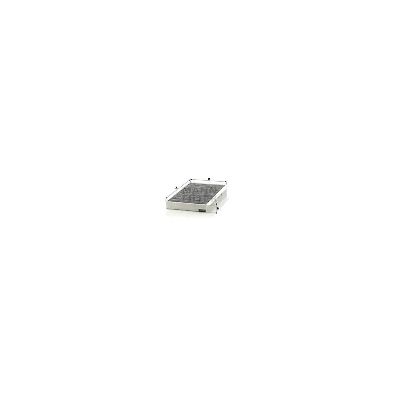 Filtre, air de l'habitacle MANN-FILTER CUK 3139
