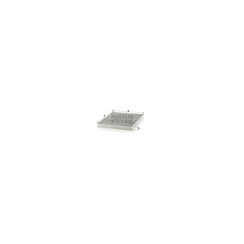 Filtre, air de l'habitacle MANN-FILTER CUK 3142