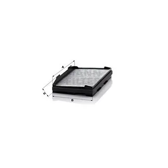 Filtre, air de l'habitacle MANN-FILTER CUK 3220