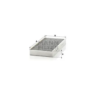 Filtre, air de l'habitacle MANN-FILTER CUK 3240