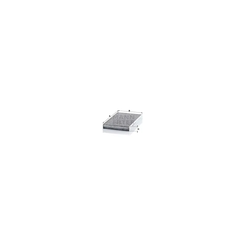 Filtre, air de l'habitacle MANN-FILTER CUK 3241