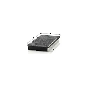 Filtre, air de l'habitacle MANN-FILTER CUK 3340