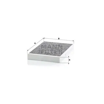 Filtre, air de l'habitacle MANN-FILTER CUK 34 003
