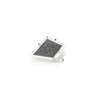 Filtre, air de l'habitacle MANN-FILTER CUK 3448