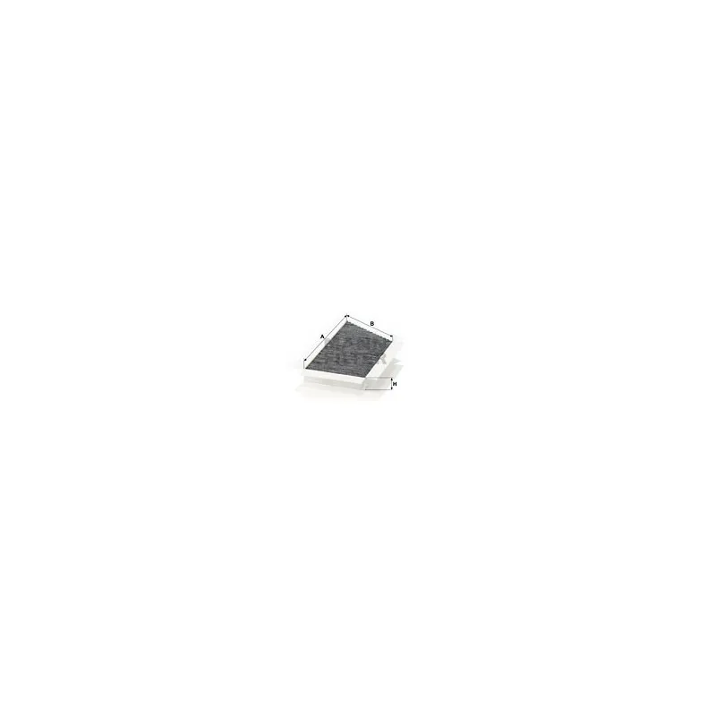 Filtre, air de l'habitacle MANN-FILTER CUK 3448