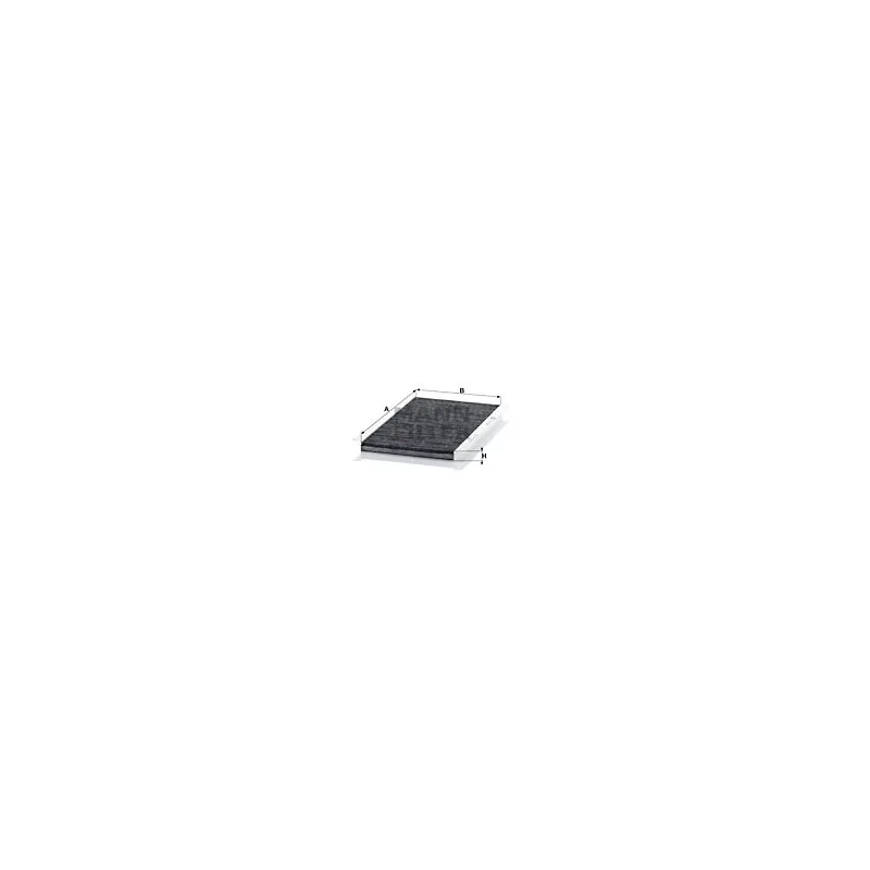 Filtre, air de l'habitacle MANN-FILTER CUK 3455