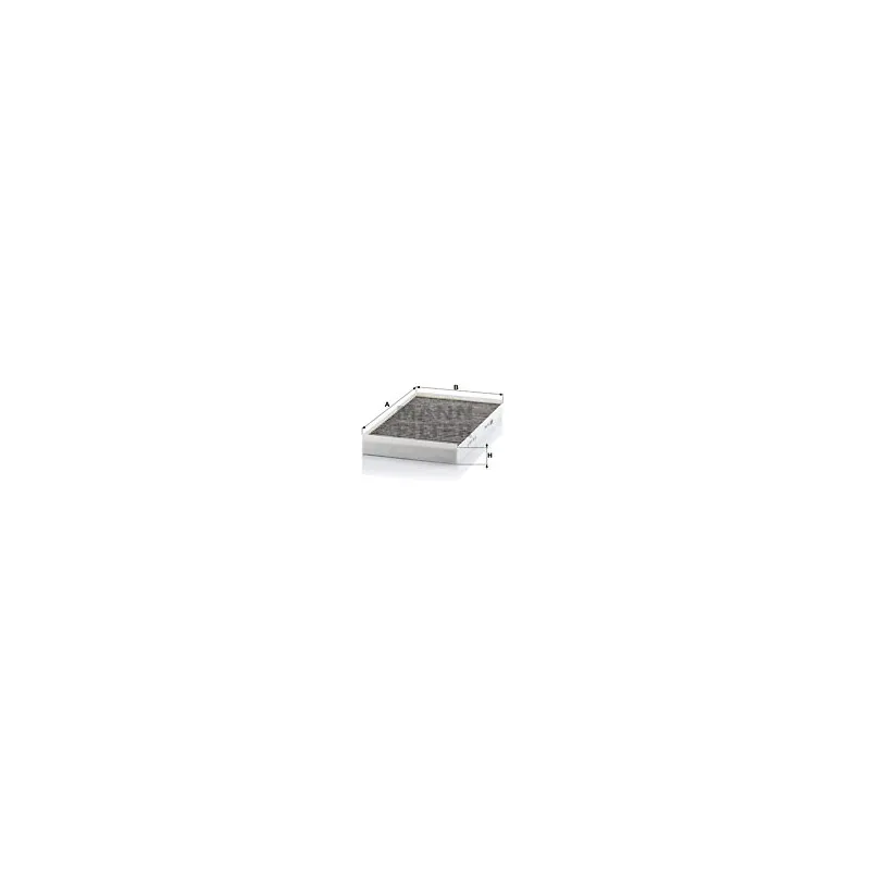 Filtre, air de l'habitacle MANN-FILTER CUK 3540