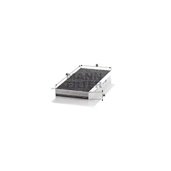 Filtre, air de l'habitacle MANN-FILTER CUK 3554