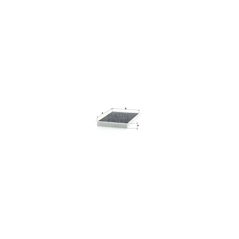 Filtre, air de l'habitacle MANN-FILTER CUK 3569