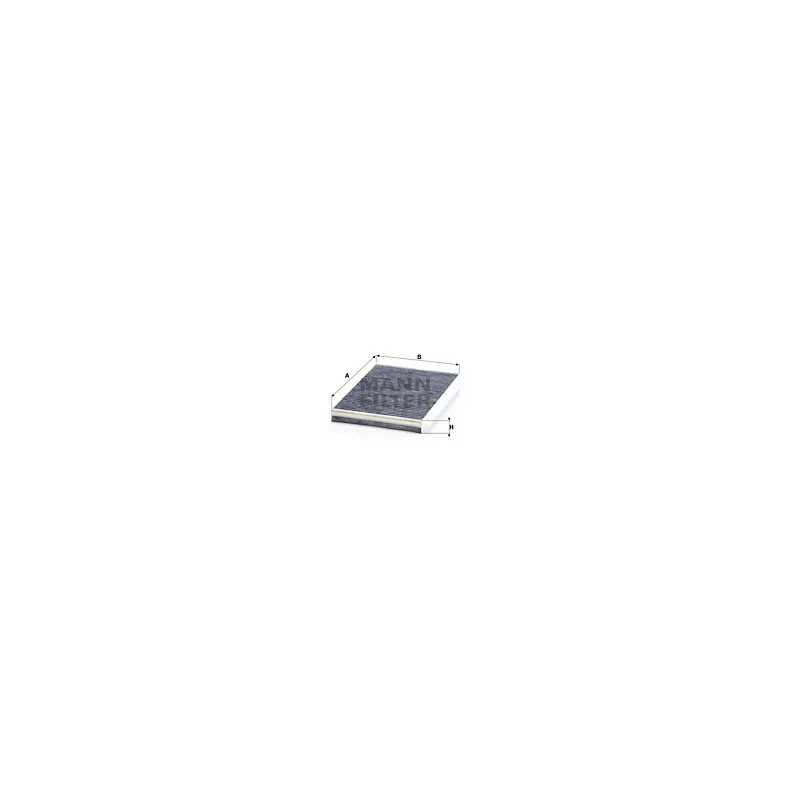Filtre, air de l'habitacle MANN-FILTER CUK 3780