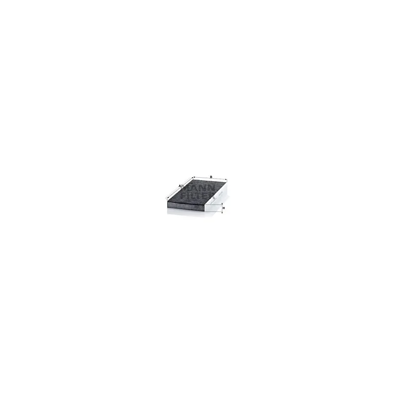 Filtre, air de l'habitacle MANN-FILTER CUK 4054