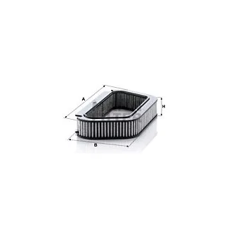 Filtre, air de l'habitacle MANN-FILTER CUK 4136