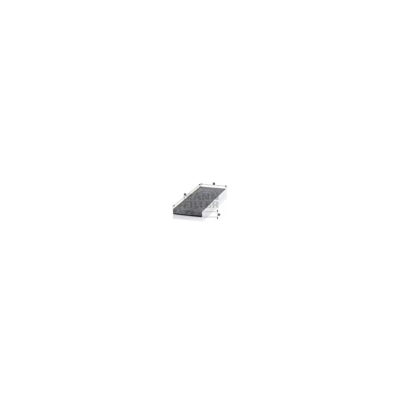 Filtre, air de l'habitacle MANN-FILTER CUK 4151