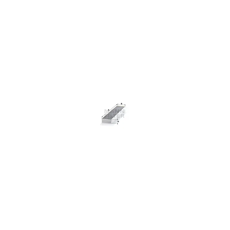 Filtre, air de l'habitacle MANN-FILTER CUK 5141