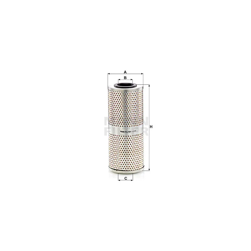 Filtre, système hydraulique de travail MANN-FILTER H 10 007