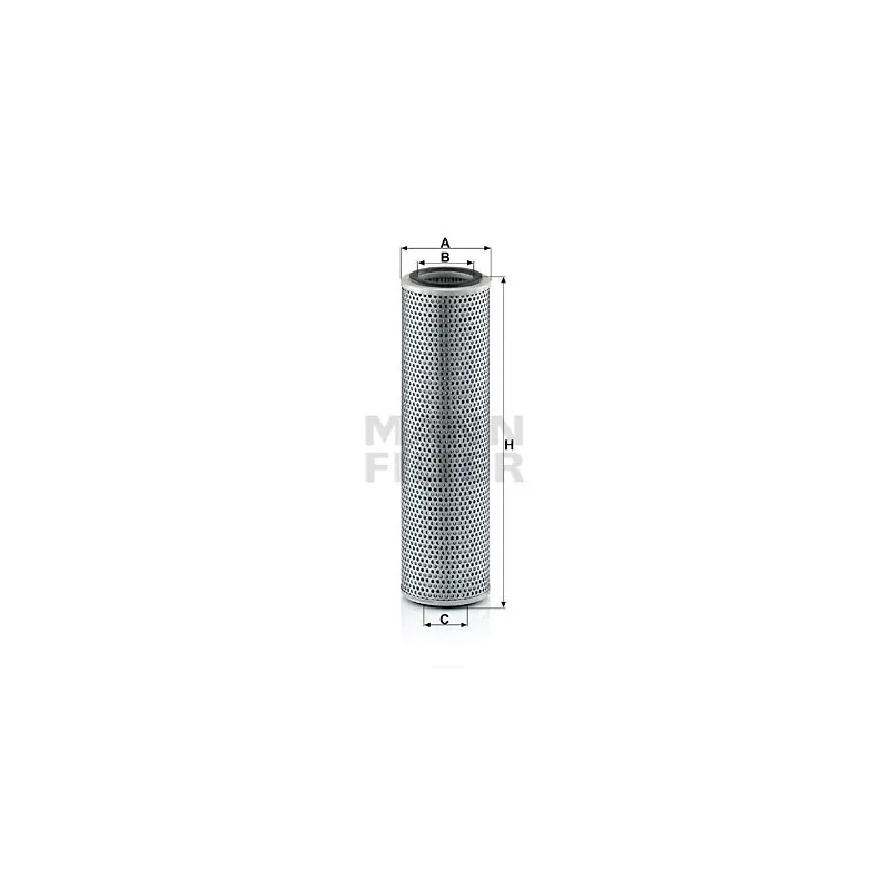 Filtre, système hydraulique de travail MANN-FILTER H 1070