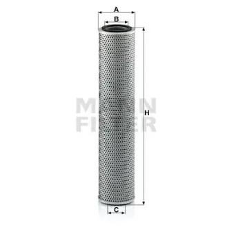 Filtre, système hydraulique de travail MANN-FILTER H 1095