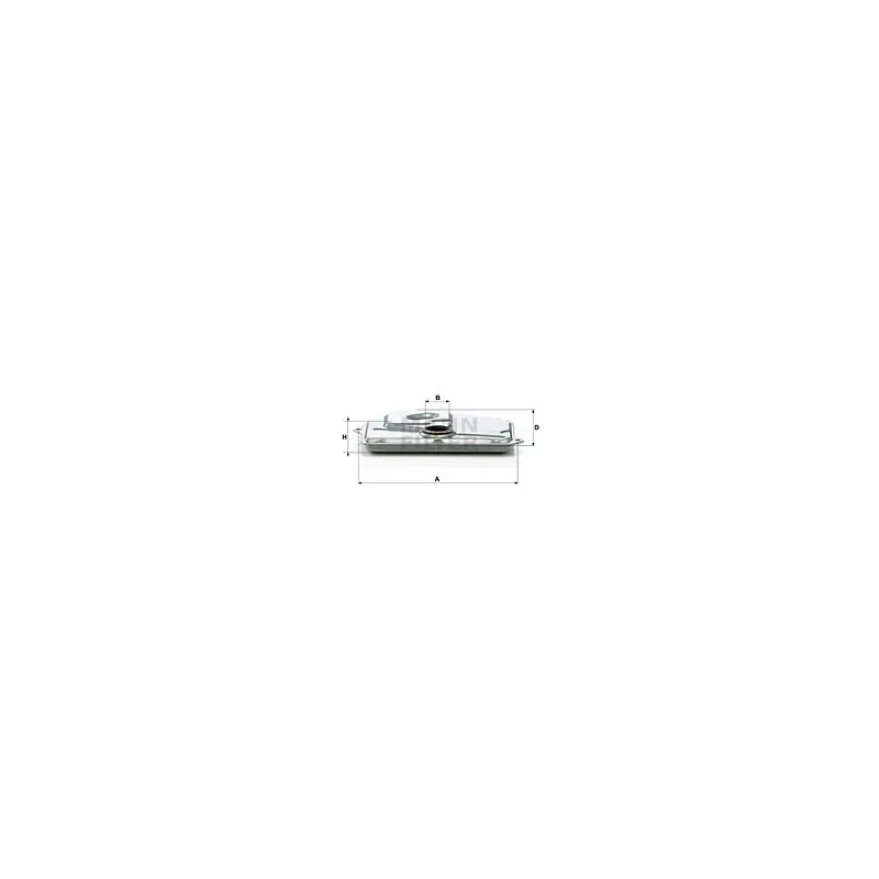Filtre hydraulique, boîte automatique MANN-FILTER H 199 KIT