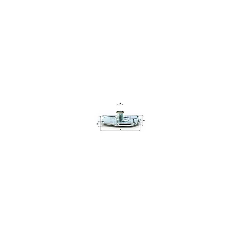 Filtre hydraulique, boîte automatique MANN-FILTER H 199/1