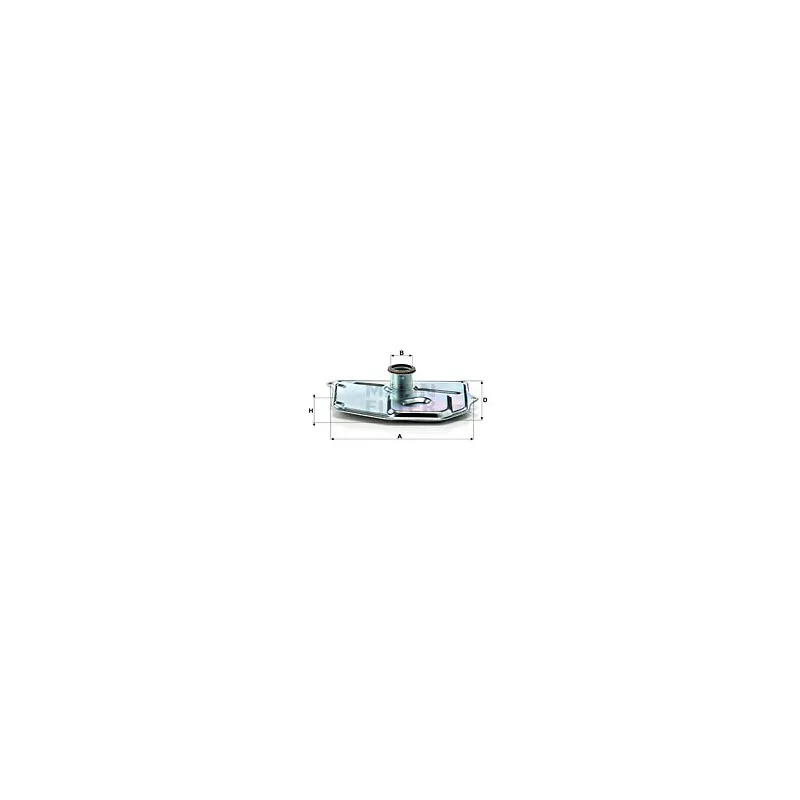 Filtre hydraulique, boîte automatique MANN-FILTER H 199/1 KIT