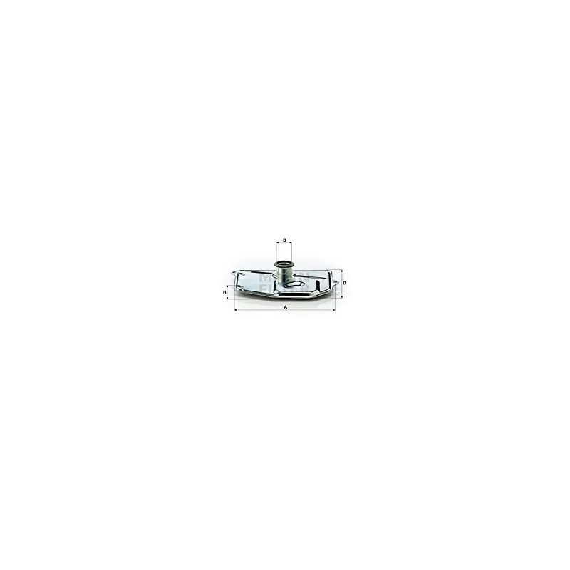 Filtre hydraulique, boîte automatique MANN-FILTER H 199/3