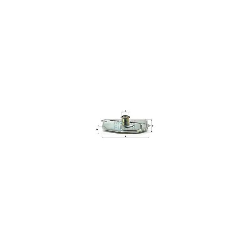 Filtre hydraulique, boîte automatique MANN-FILTER H 199/3 KIT