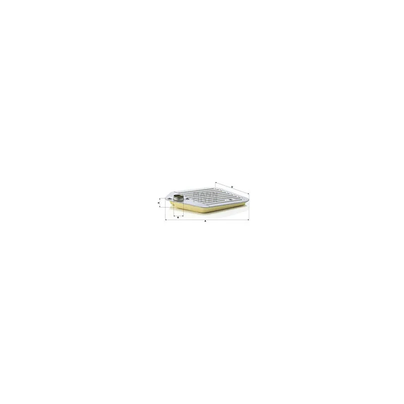 Filtre hydraulique, boîte automatique MANN-FILTER H 2425 x KIT