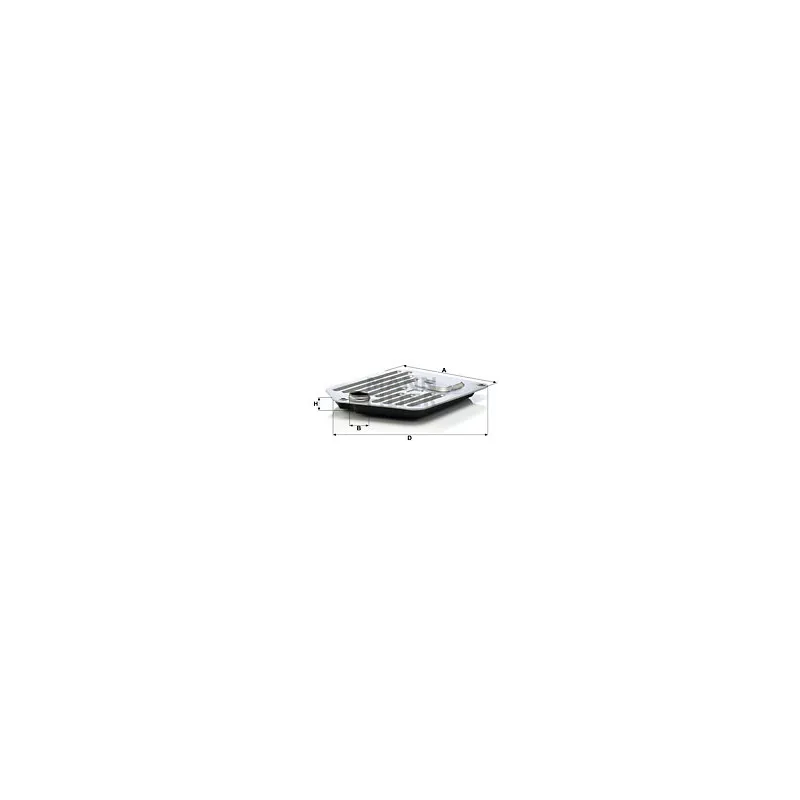 Filtre hydraulique, boîte automatique MANN-FILTER H 2522 x KIT