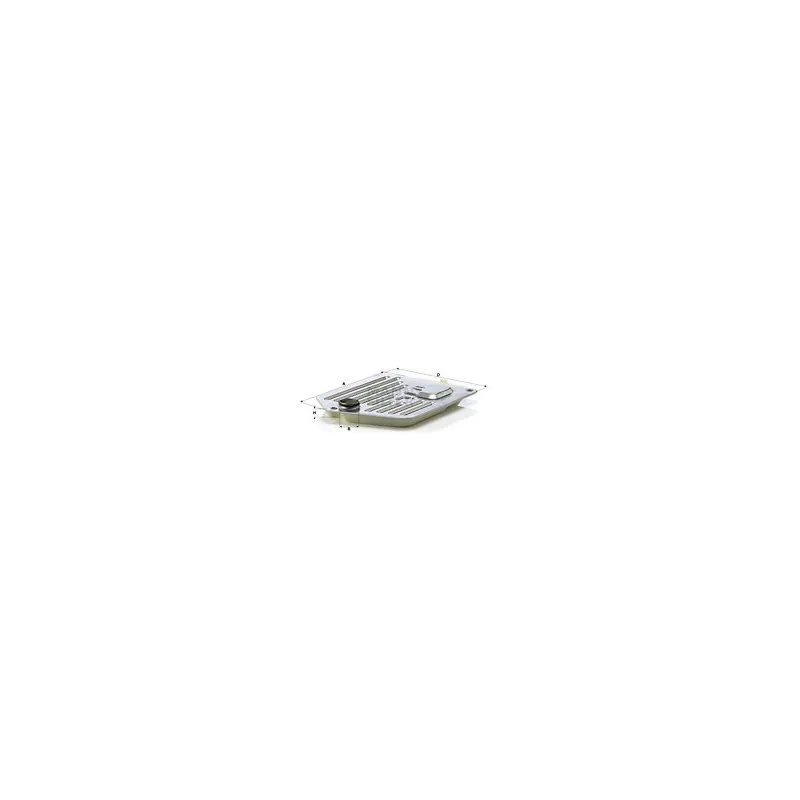 Filtre hydraulique, boîte automatique MANN-FILTER H 2522/1 x KIT