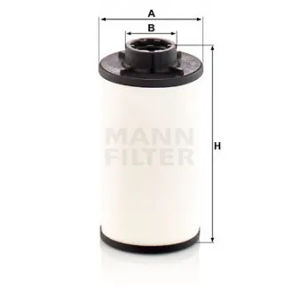 Filtre hydraulique, boîte automatique MANN-FILTER H 6003 z