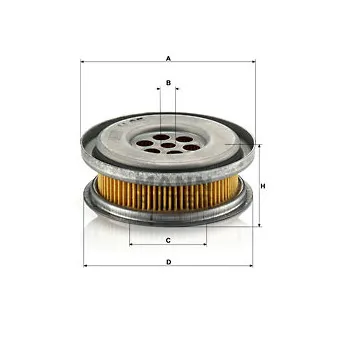 Filtre hydraulique, direction MANN-FILTER H 85