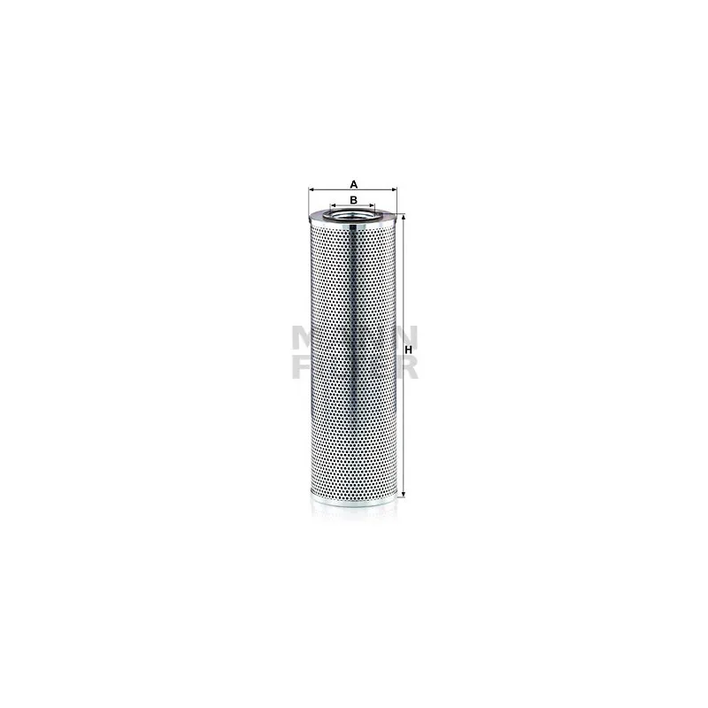Filtre, système hydraulique de travail MANN-FILTER HD 12 113