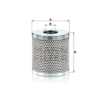 Filtre, système hydraulique de travail MANN-FILTER HD 7003 KIT