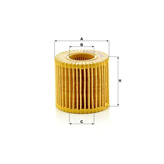Filtre à huile MANN-FILTER HU 6006 z