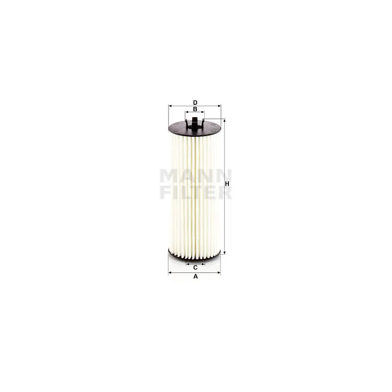 Filtre à huile MANN-FILTER HU 6008/1 z