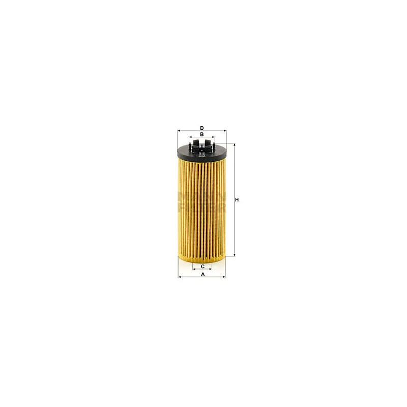 Filtre à huile MANN-FILTER HU 6012 z KIT