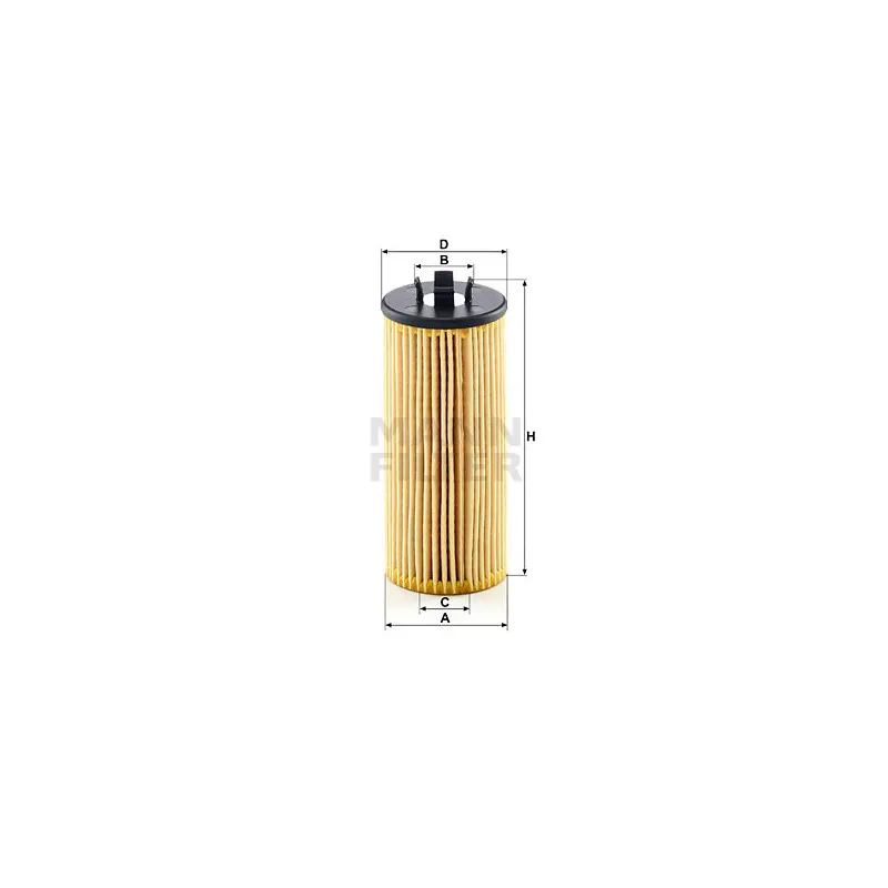 Filtre à huile MANN-FILTER HU 6015 z KIT