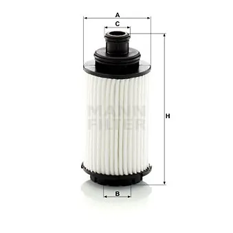 Filtre à huile MANN-FILTER HU 6023 z