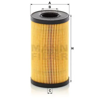 Filtre à huile MANN-FILTER HU 6024 z