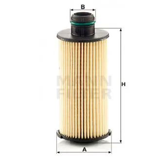 Filtre à huile MANN-FILTER HU 6026 z