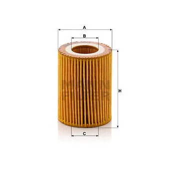 Filtre à huile MANN-FILTER HU 7003 x