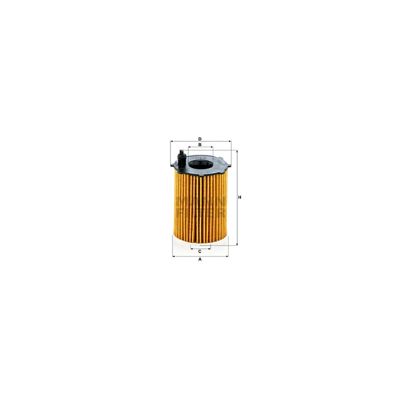 Filtre à huile MANN-FILTER HU 7006 z