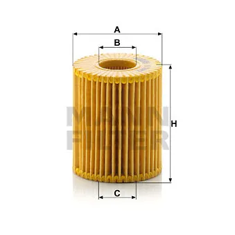 Filtre à huile MANN-FILTER HU 7009 z