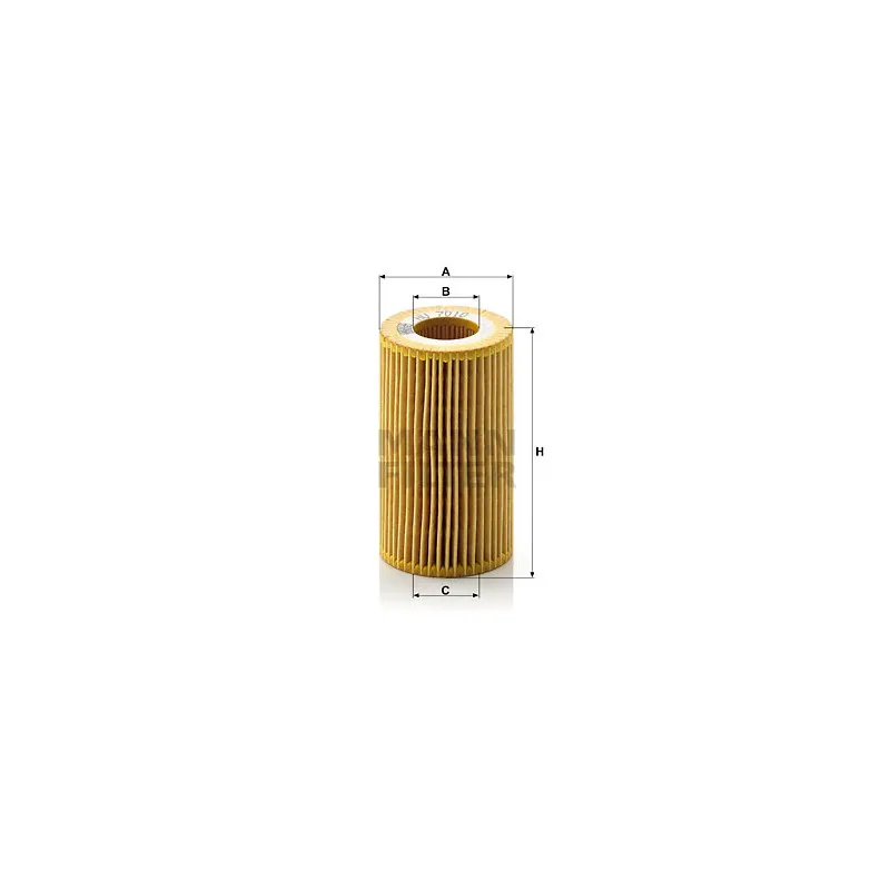 Filtre à huile MANN-FILTER HU 7010 z