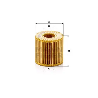 Filtre à huile MANN-FILTER HU 7019 z
