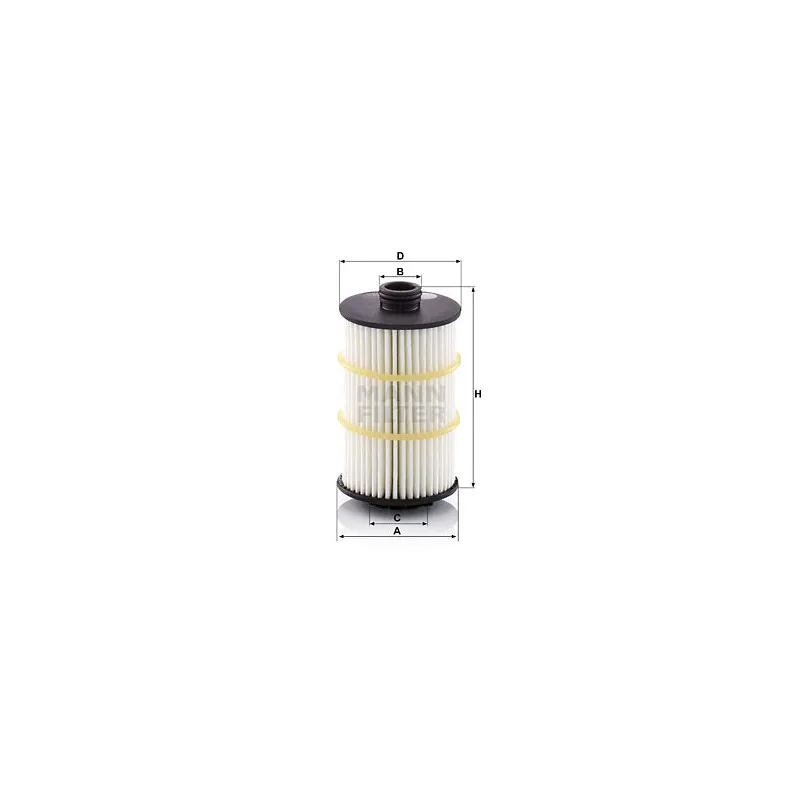 Filtre à huile MANN-FILTER HU 7024 z